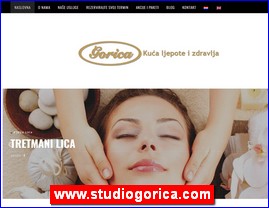 Frizeri, saloni lepote, kozmetiki saloni, www.studiogorica.com