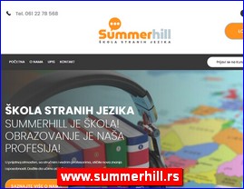Foreign language schools, www.summerhill.rs