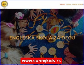 Kindergartens, nurseries, www.sunnykids.rs
