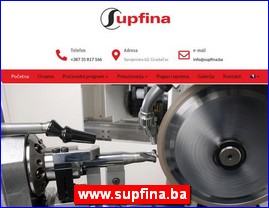 Metal industry, www.supfina.ba