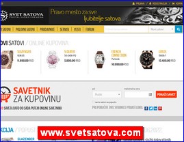 Jewelers, gold, jewelry, watches, www.svetsatova.com