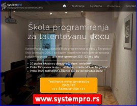 Foreign language schools, www.systempro.rs