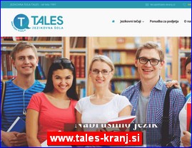 Foreign language schools, www.tales-kranj.si