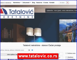 Real estate, Serbia, www.tatalovic.co.rs