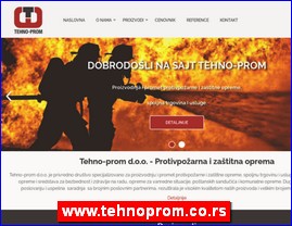 Radna odeća, zaštitna odeća, obuća, HTZ oprema, www.tehnoprom.co.rs