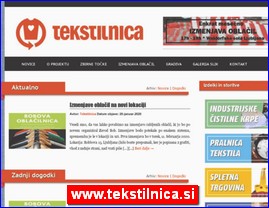 Posteljina, tekstil, www.tekstilnica.si