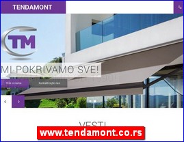 Građevinske firme, Srbija, www.tendamont.co.rs