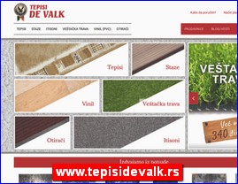 Floor coverings, parquet, carpets, www.tepisidevalk.rs