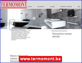 Sanitarije, vodooprema, www.termomont.ba