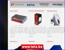 Alarms, security, www.teta.ba