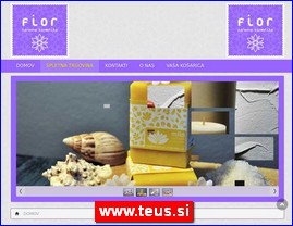 Cosmetics, cosmetic products, www.teus.si