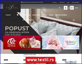 Posteljina, tekstil, www.textil.rs