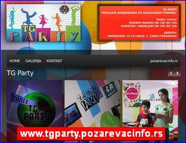 Playrooms, maternity rooms, www.tgparty.pozarevacinfo.rs
