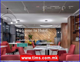Hoteli, smetaj, Severna Makedonija, www.tims.com.mk