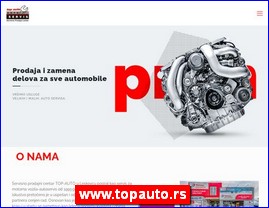 Automobili, servisi, delovi, www.topauto.rs