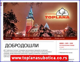 Energetika, elektronika, Vojvodina, www.toplanasubotica.co.rs