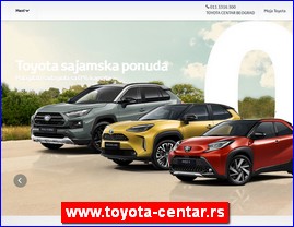 Car sales, www.toyota-centar.rs