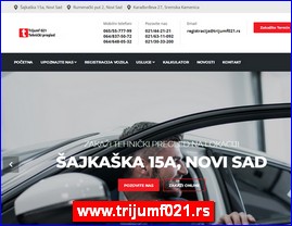 Vehicle registration, vehicle insurance, www.trijumf021.rs