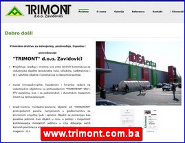 Metal industry, www.trimont.com.ba