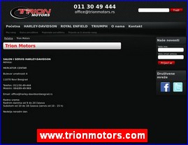 Motorcycles, scooters, www.trionmotors.com