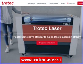 Tools, industry, crafts, www.troteclaser.si