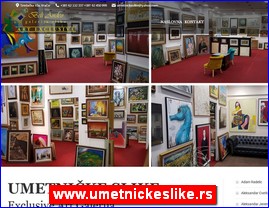 Picture galleries, painters, studios, painting, www.umetnickeslike.rs