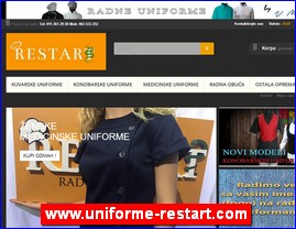 Radna odeća, zaštitna odeća, obuća, HTZ oprema, www.uniforme-restart.com
