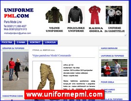 Radna odeća, zaštitna odeća, obuća, HTZ oprema, www.uniformepml.com