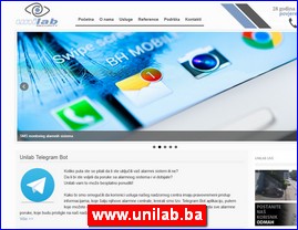 Alarmi, obezbedjenje, www.unilab.ba