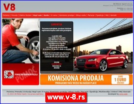 Car sales, www.v-8.rs
