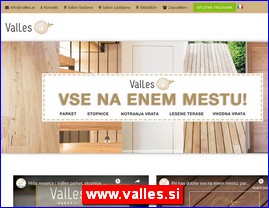 Floor coverings, parquet, carpets, www.valles.si