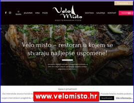 Pizza, pizzerias, pancake houses, www.velomisto.hr