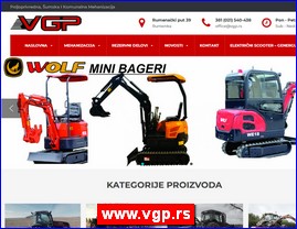 Agricultural machines, mechanization, tools, www.vgp.rs