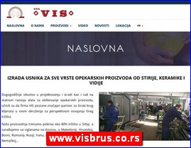 Industrija, zanatstvo, alati, Srbija, www.visbrus.co.rs