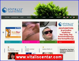 Clinics, doctors, hospitals, spas, Serbia, www.vitaliscentar.com