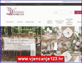 Catering, organization of celebrations, organization of weddings, www.vjencanje123.hr