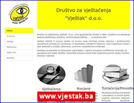 Translations, translation services, www.vjestak.ba