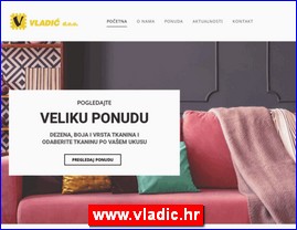 Posteljina, tekstil, www.vladic.hr