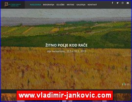 Picture galleries, painters, studios, painting, www.vladimir-jankovic.com