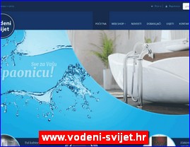 Sanitaries, plumbing, www.vodeni-svijet.hr
