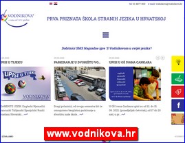 kole stranih jezika, www.vodnikova.hr