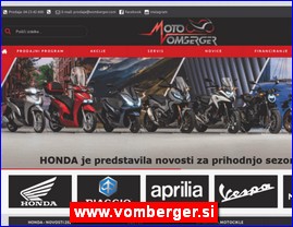 Motorcycles, scooters, www.vomberger.si