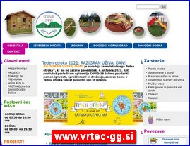 Kindergartens, nurseries, www.vrtec-gg.si