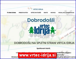 Vrtii, zabavita, obdanita, jaslice, www.vrtec-idrija.si