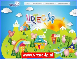 Kindergartens, nurseries, www.vrtec-ig.si