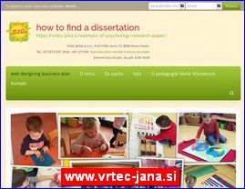 Kindergartens, nurseries, www.vrtec-jana.si