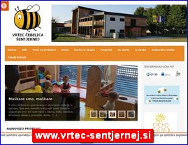 Kindergartens, nurseries, www.vrtec-sentjernej.si