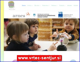 Kindergartens, nurseries, www.vrtec-sentjur.si