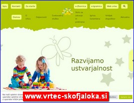 Vrtii, zabavita, obdanita, jaslice, www.vrtec-skofjaloka.si