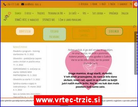 Vrtii, zabavita, obdanita, jaslice, www.vrtec-trzic.si